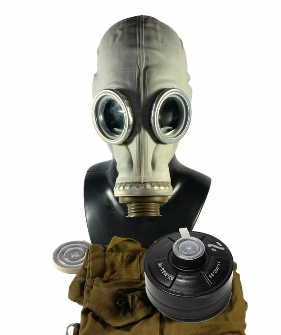 Opcional Escultura ajuste Guerra fría Máscara de gas militar rusa soviética GP-5 Kit - Etsy España