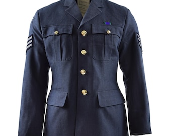 Genuine British Military Formal Jacket Air Force RAF military issue Blue