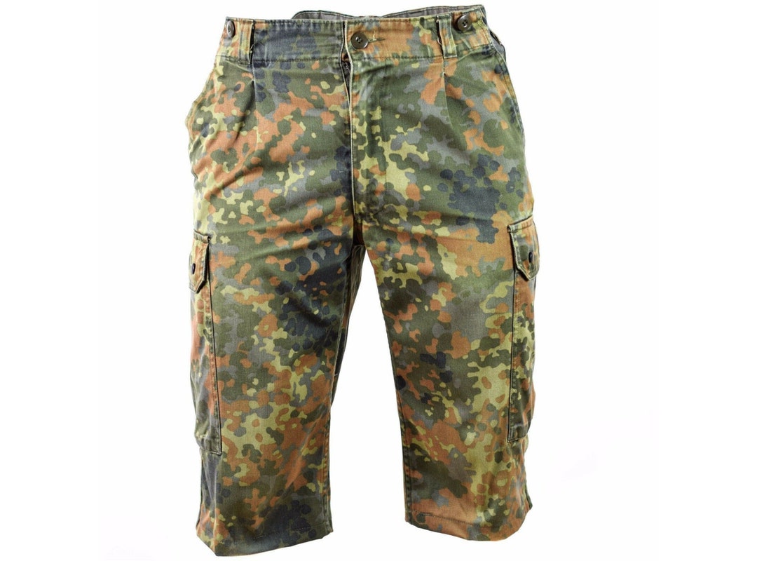 Genuine British army military combat MTP camo shorts military issue bermuda