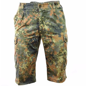 Genuine British army military combat MTP camo shorts military issue bermuda