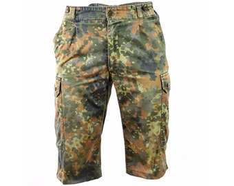Genuine British army military combat MTP camo shorts military issue bermuda