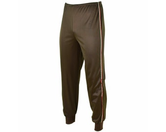 Genuine Italian Army Training Tracksuit Pants Military Sports Vintage Bottoms