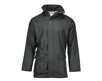 ジャケット・アウター swedish army rubber rain coat Swedish Army Rain Slicker – camoLOTS.com