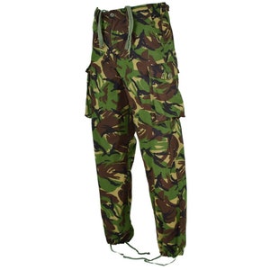 Genuine British army combat trousers DPM military pants 95 woodland Jungle