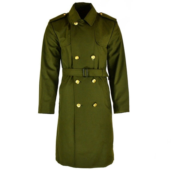 Genuine Czech army coat trenchcoat CZ military is… - image 1