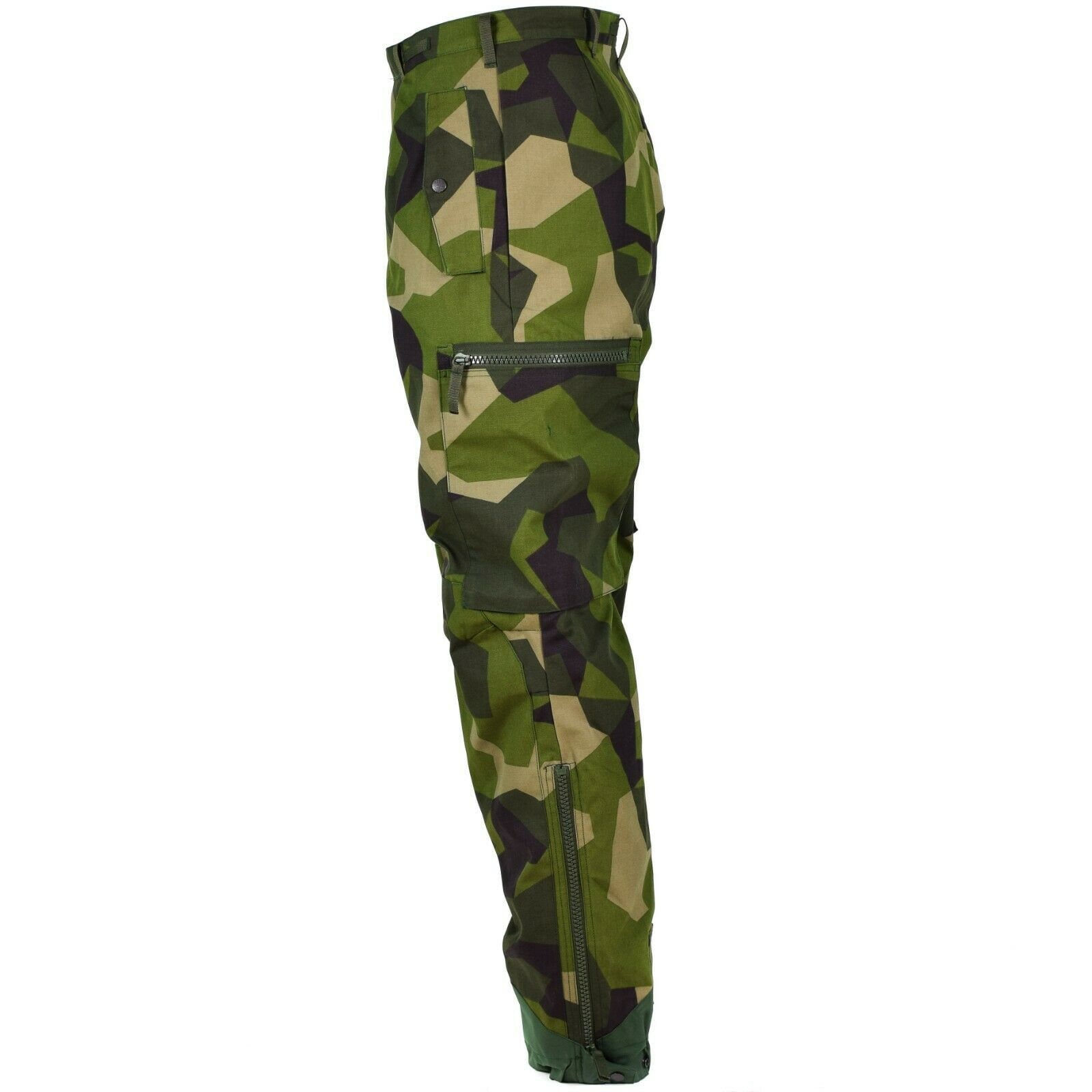 Original Swedish army M90 pants splinter camouflage field combat ...