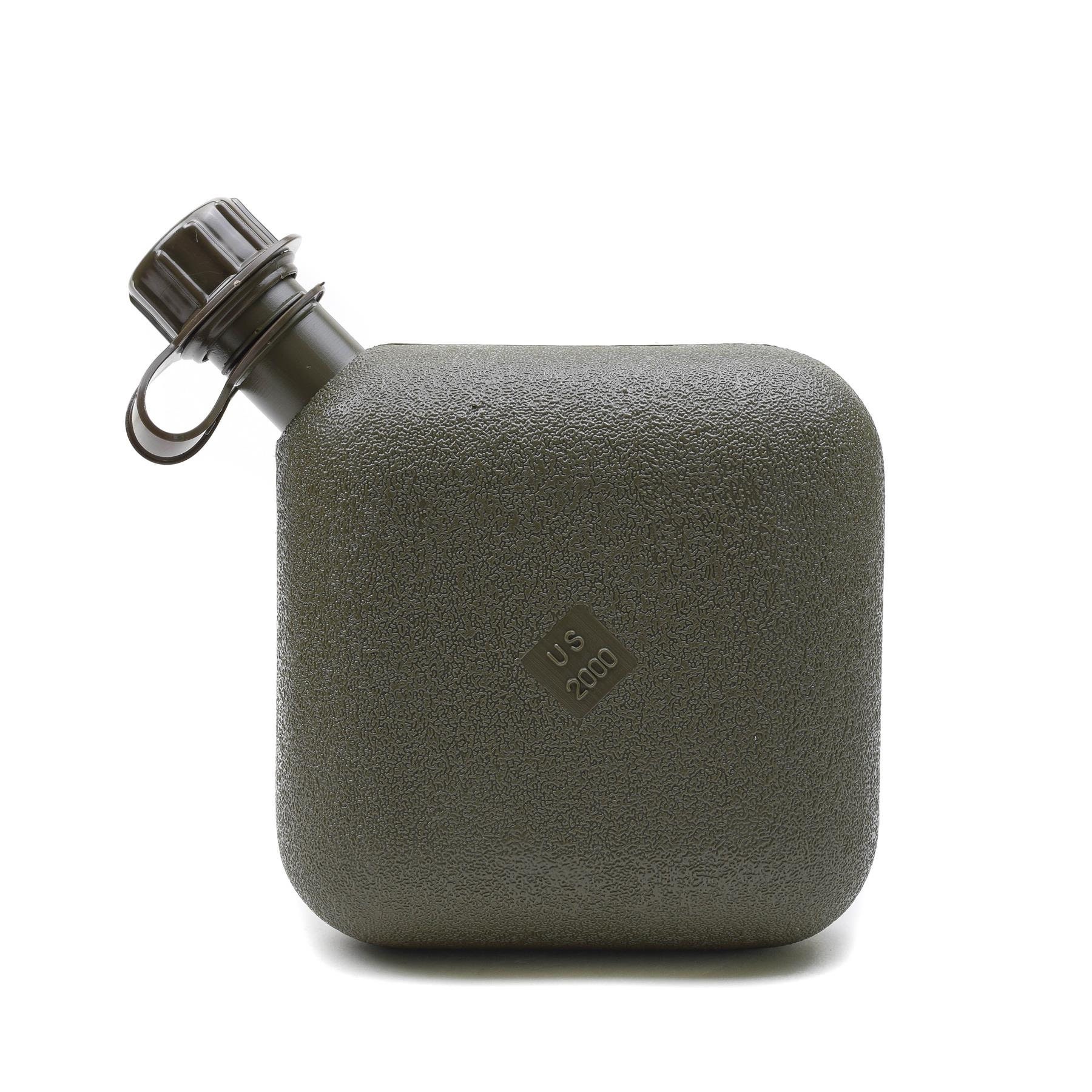U.S. Military Flask canteen 2 liters alice pouch forest camo shoulder