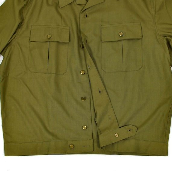 Genuine Hungarian army shirt Khaki officer Milita… - image 3