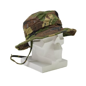 Original holländische Militär Panama Hut Halsklappe taktischer DMP Boonie Cap Überschuss