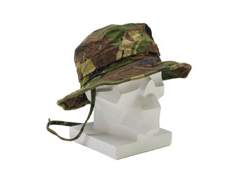 Original Dutch military panama hat neck flap tactical DMP boonie cap surplus