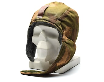 Original Hungarian army winter hat paratrooper military ushanka cap parachute