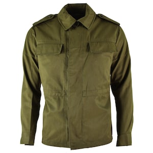 Original vintage Czech army field jacket M85 military Olive green military NEW