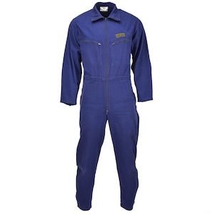 Original German Military coverall navy work uniform army blue workwear jumpsuit military surplus