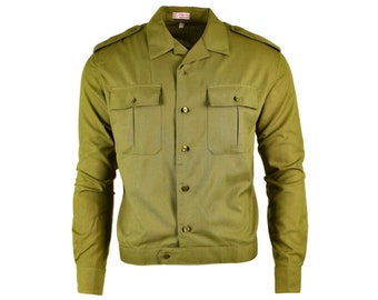 Genuine Hungarian army shirt Khaki officer Military long sleeve NEW