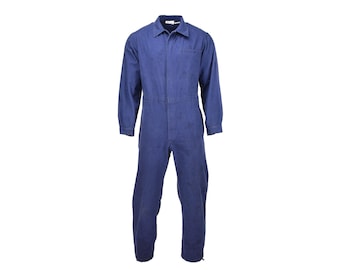 Genuine Germany Military coverall work uniform army blue jumpsuit navy workwear military surplus