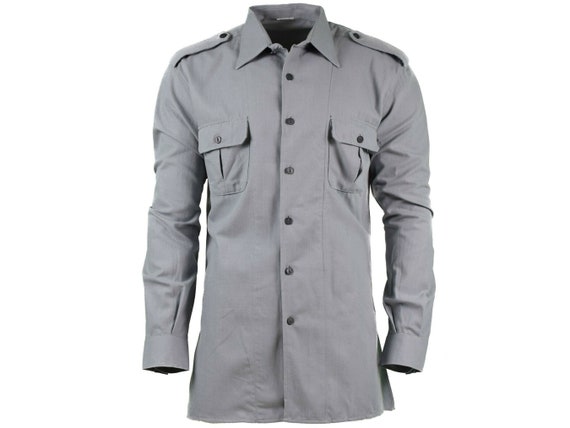Long sleeve military hot sale shirts