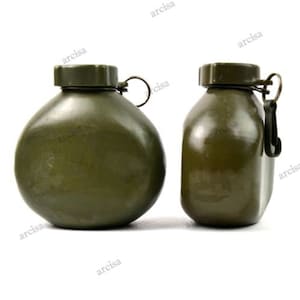 Gourde militaire hongroise originale de gourde M70 de l&#39;armée