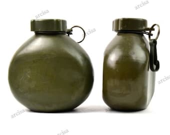 Original Hungarian M70 Army Drinking Flask Water Bottle Military Canteen