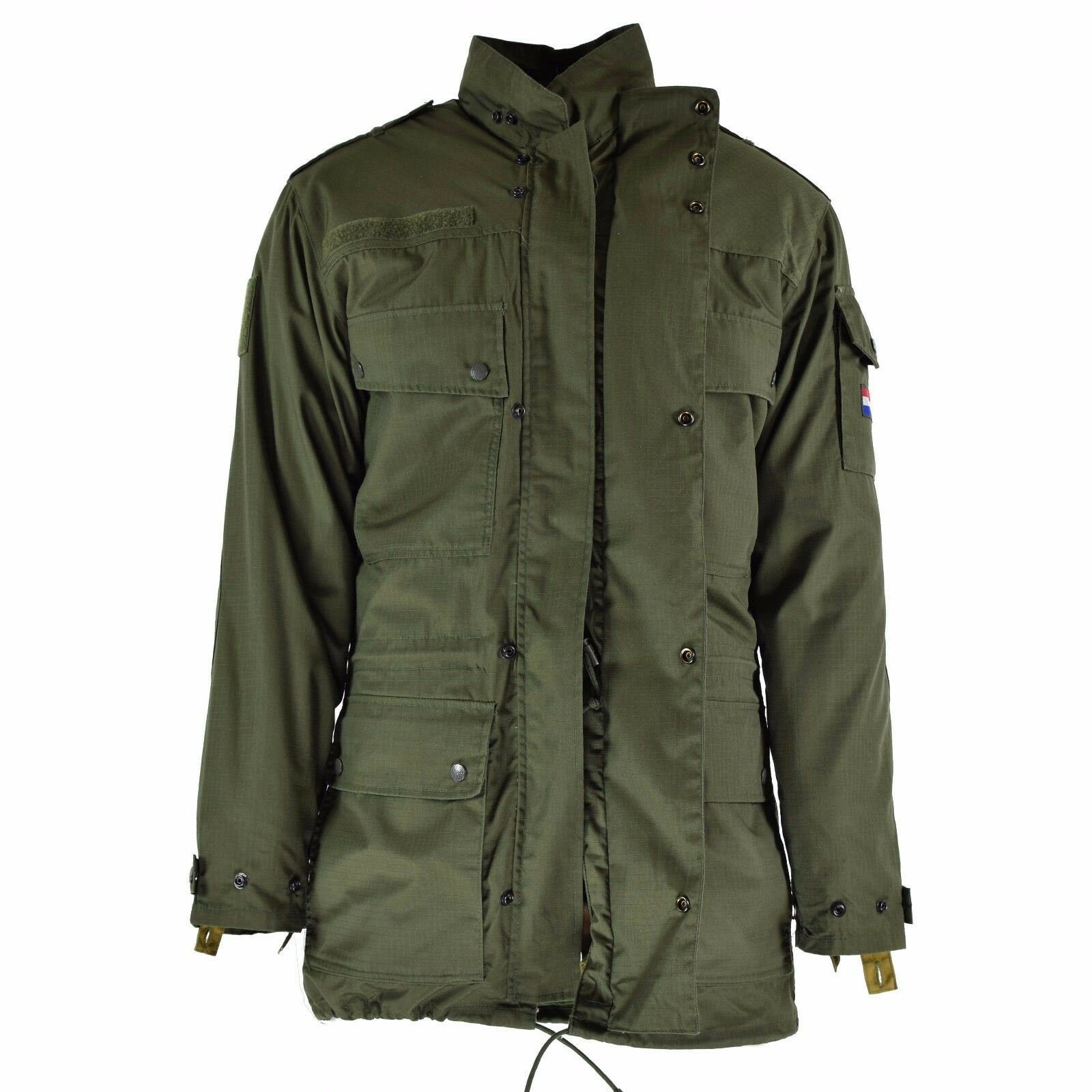 Original Holland dutch army field rip stop jacket M65 military parka w ...
