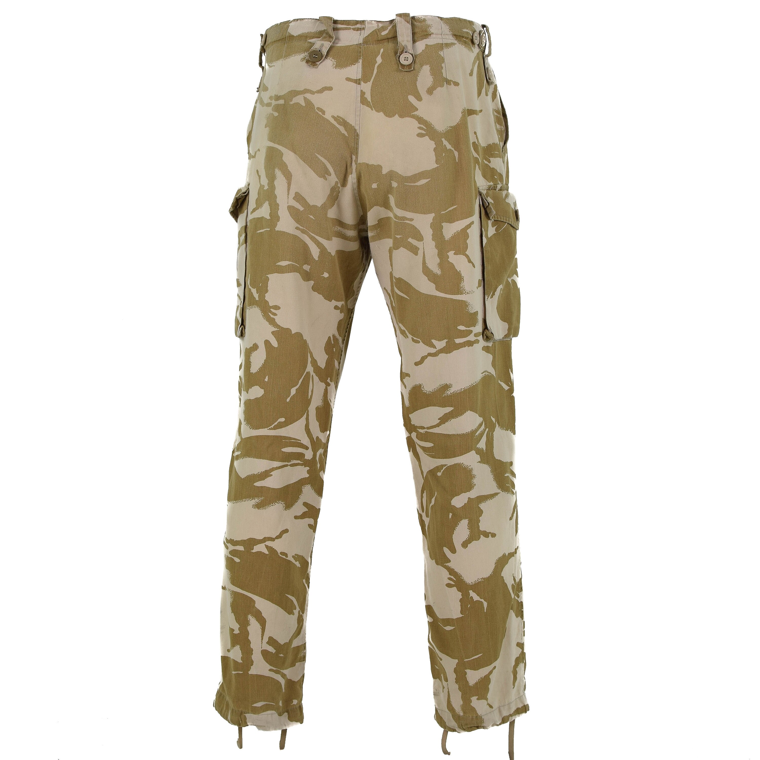 Original British army desert camouflage pants lightweight combat ...