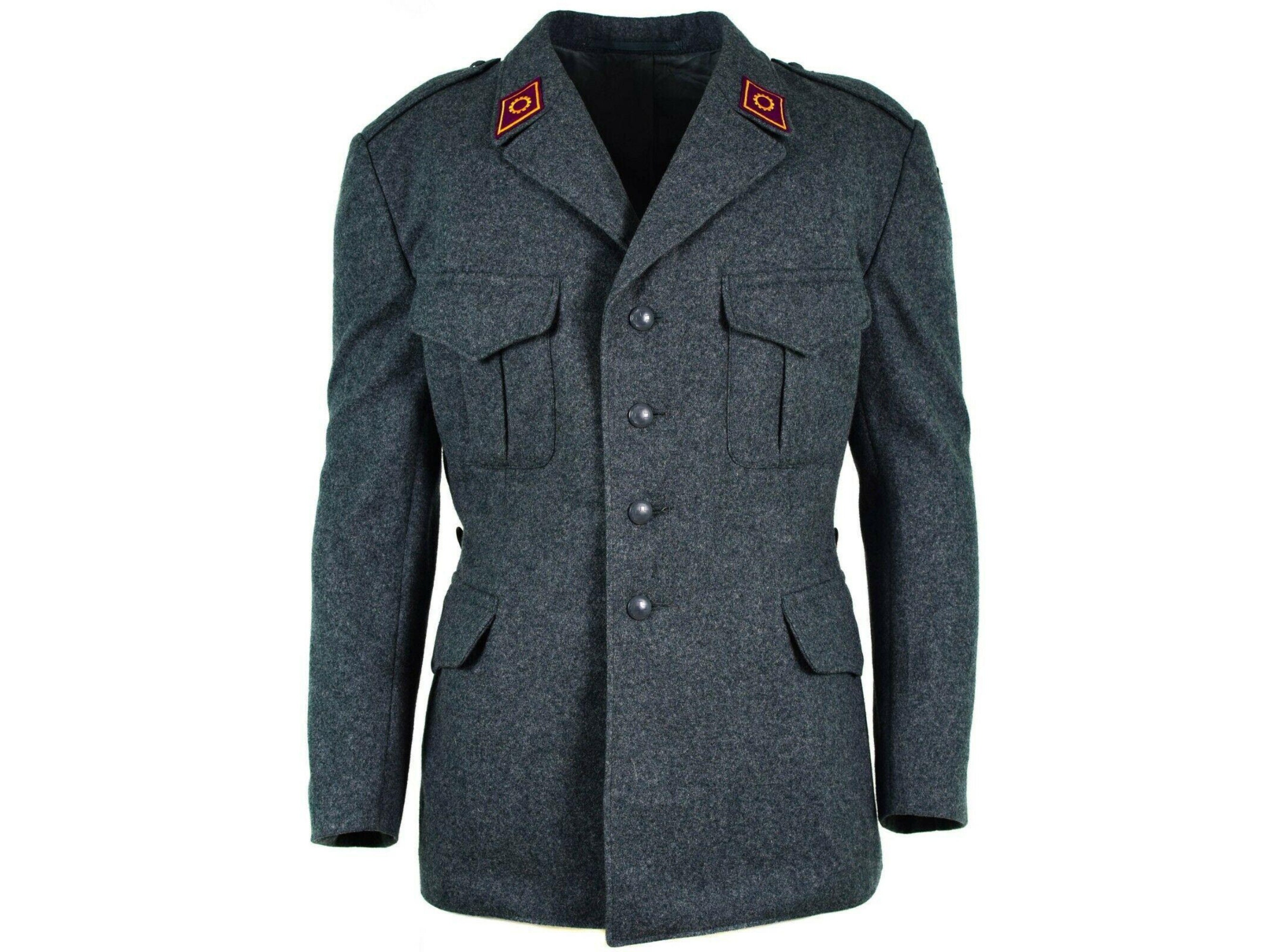Original Swiss Army Wool Jacket W Liner Uniform Suit Top Original Swiss Army Wool Jacket W Liner Uniform Suit Top