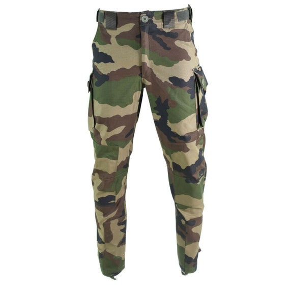 Genuine French Army Combat Pants Military CCE camo T2 trousers Free Fast Ship