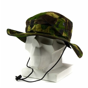 Original British Army Boonie Mütze Sun Bush Hat Wald Camo Kampf DPM NEU
