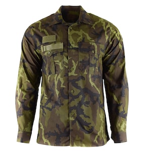 Genuine Czech army shirt Woodland camouflage 95 field uniform original military surplus issue NEW