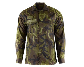 Genuine Czech army shirt Woodland camouflage 95 field uniform original military surplus issue NEW