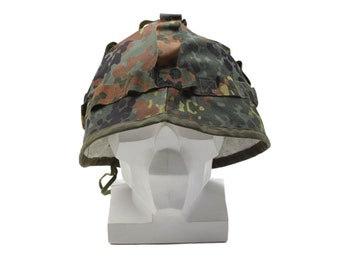 Original German military helmet cover flecktarn camouflage army disguise NEW