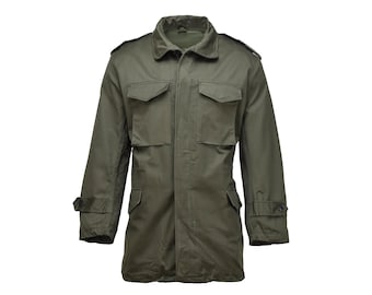 Original griechische Militär M65 Feldjacke oliv Militär Surplus Gefechts Parka NEU