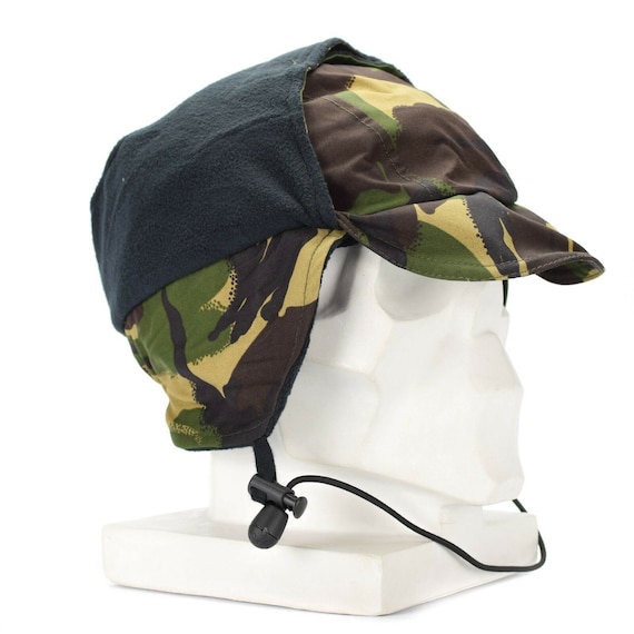 Genuine British Army DPM Camo Waterproof Gore Tex Cap Lined Cold
