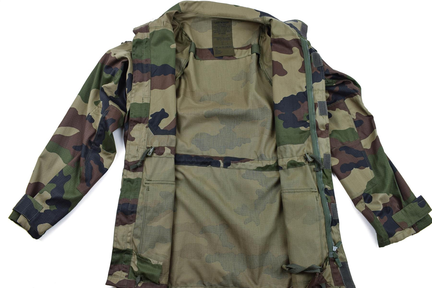 Genuine French army parka Feline T4 combat jacket CCE camo