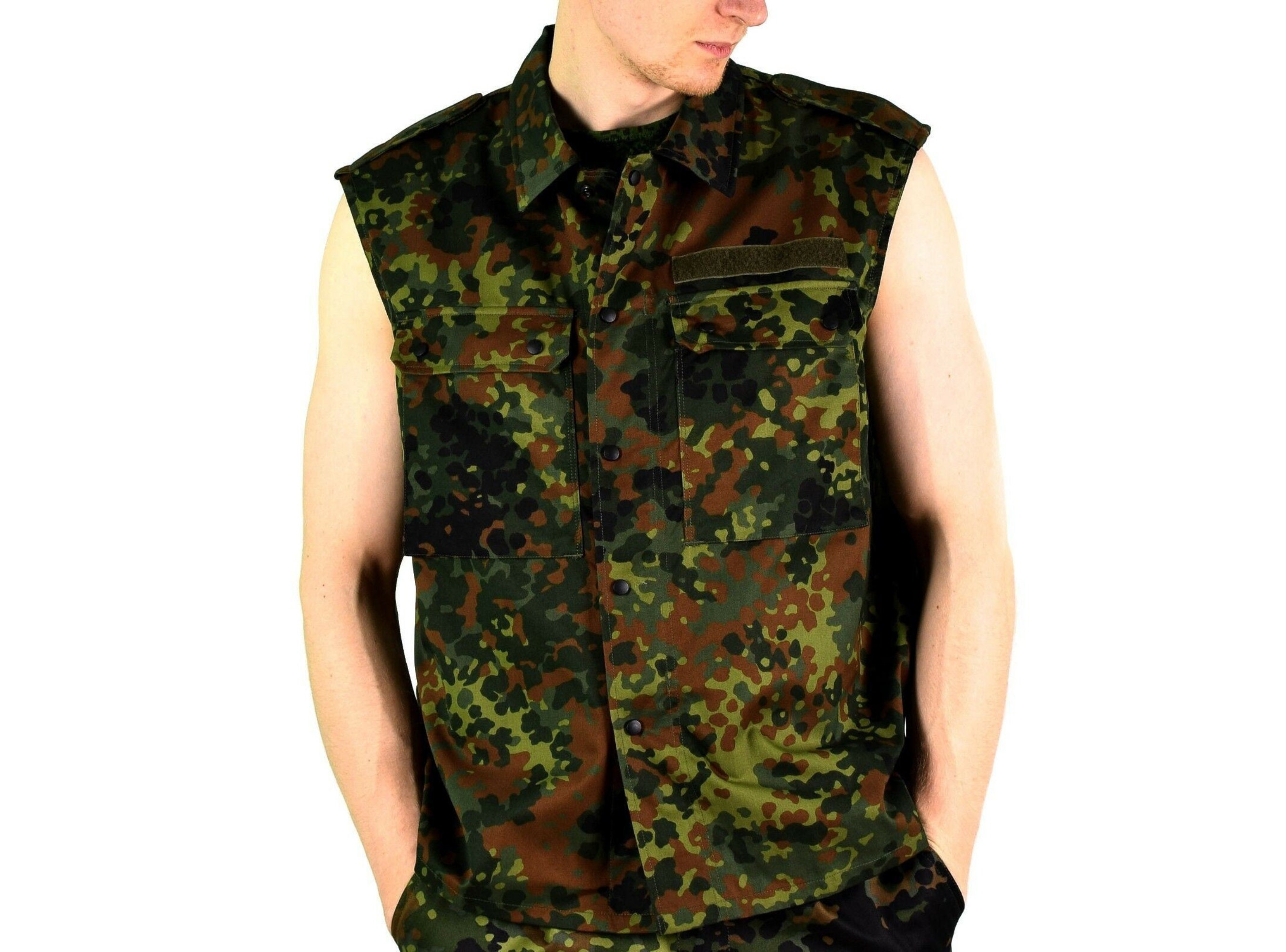 Plate carrier (I know the camo and patches are wrong but I just