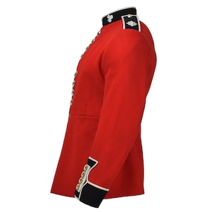 Echte britische Armee Jacke Uniform Tunika rotes Kleid Scarlet Rettungsschwimmer Kavallerie Bild 5
