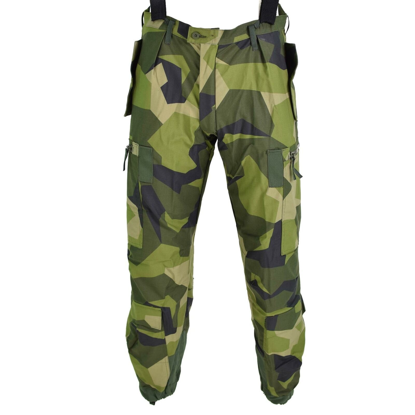 Original Swedish thermal tanker pants M90 splinter camouflage BDU ...