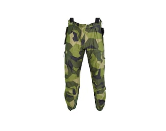 Original Swedish thermal tanker pants M90 splinter camouflage BDU trousers NEW military surplus