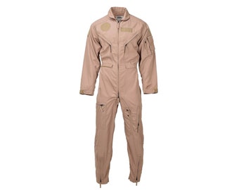 Original Dutch military flight coverall aramid heat resistant jumpsuit Khaki
