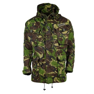 Original britische Armee Militär DPM-Feldjacke Parka Kittel winddicht