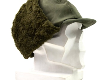 Berretto Militare Rosso Originale Di Cappello Francese Uomo Forze Di - Foto 2