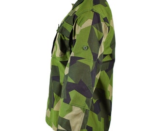 Original Swedish Army M90 Jacket Splinter Camouflage Field - Etsy