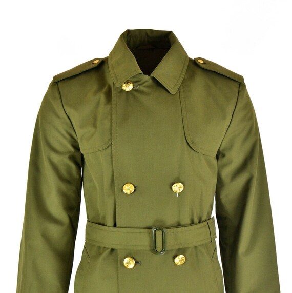 Genuine Czech army coat trenchcoat CZ military is… - image 5