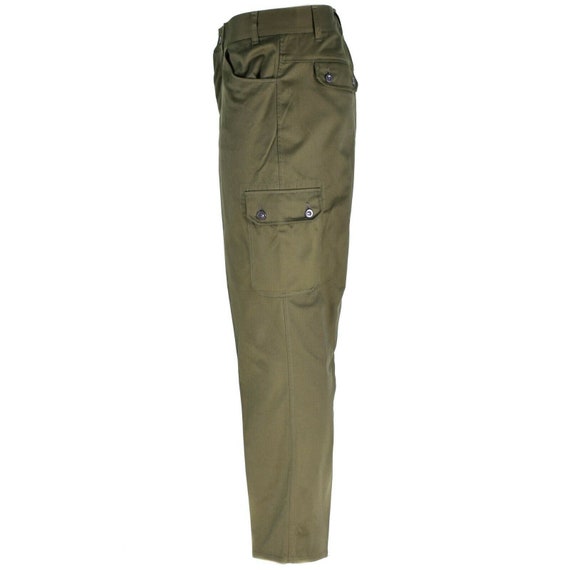Czech Army M85 Trousers Olive Green BDU Army Military Surplus Pants