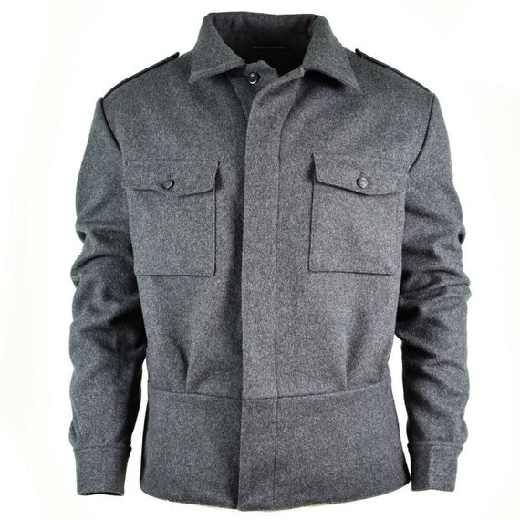 Homme 100% Authentique Armée Suédoise Armée Veste De Combat BDU Manteau Vintage Surplus Homme 100% Authentique Armée Suédoise Armée Veste De Combat BDU Manteau Vintage Surplus