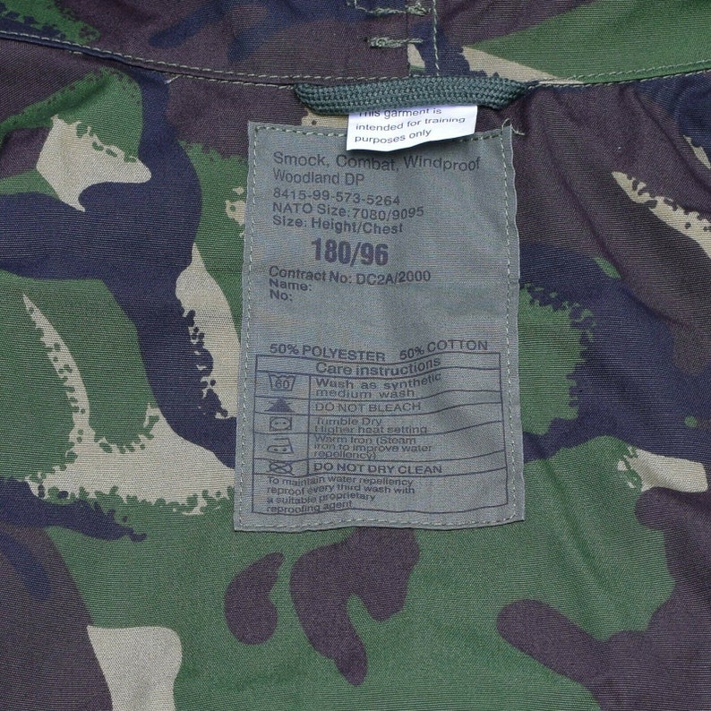 Original British army military combat DPM field jacket parka smock windproof NEW