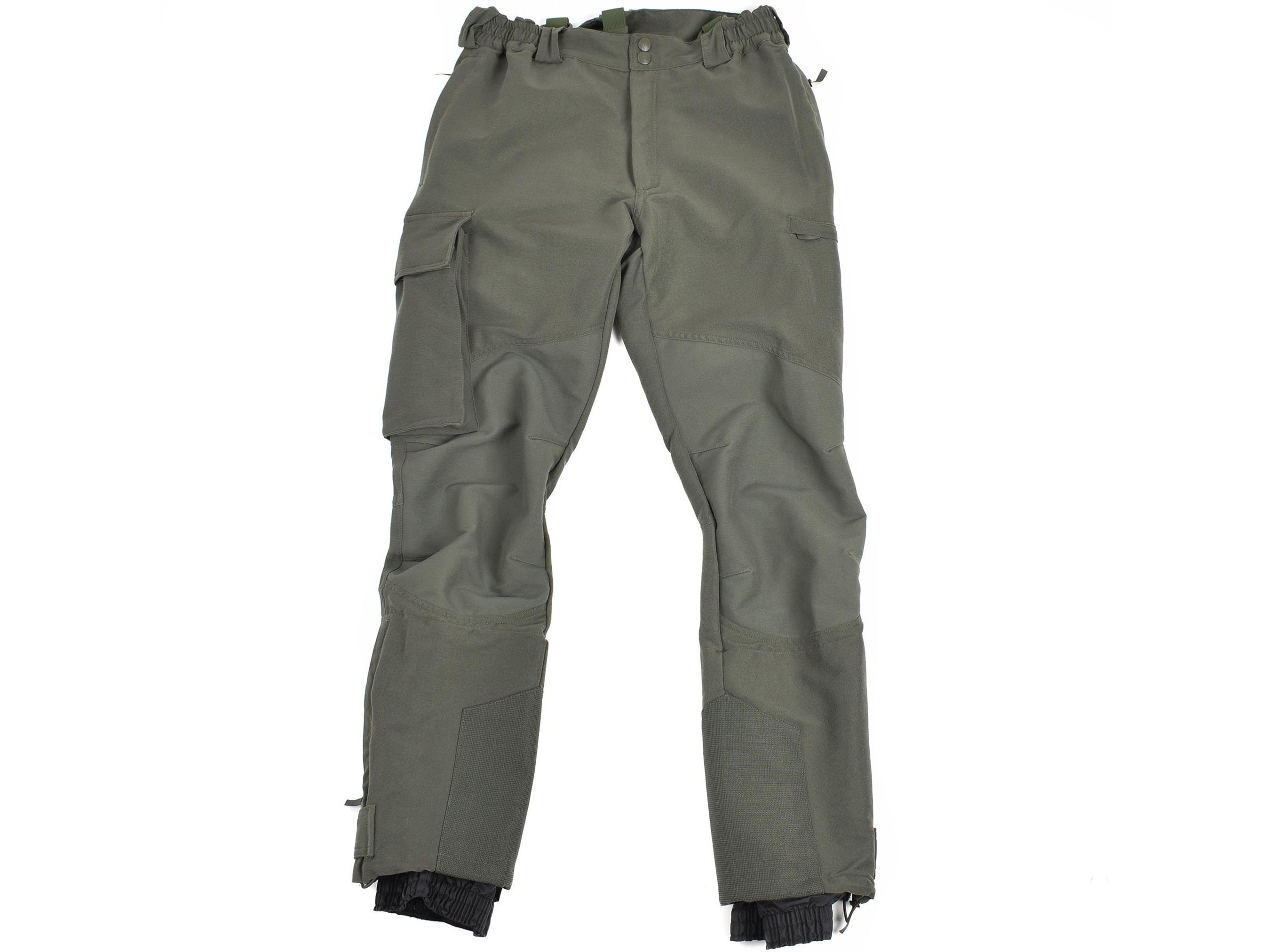Genuine French army alpine O.D trousers with kevlar ankle protection ...