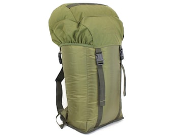 Original Holland Dutch Military Bag w Shoulder Straps Army Olive Backpack