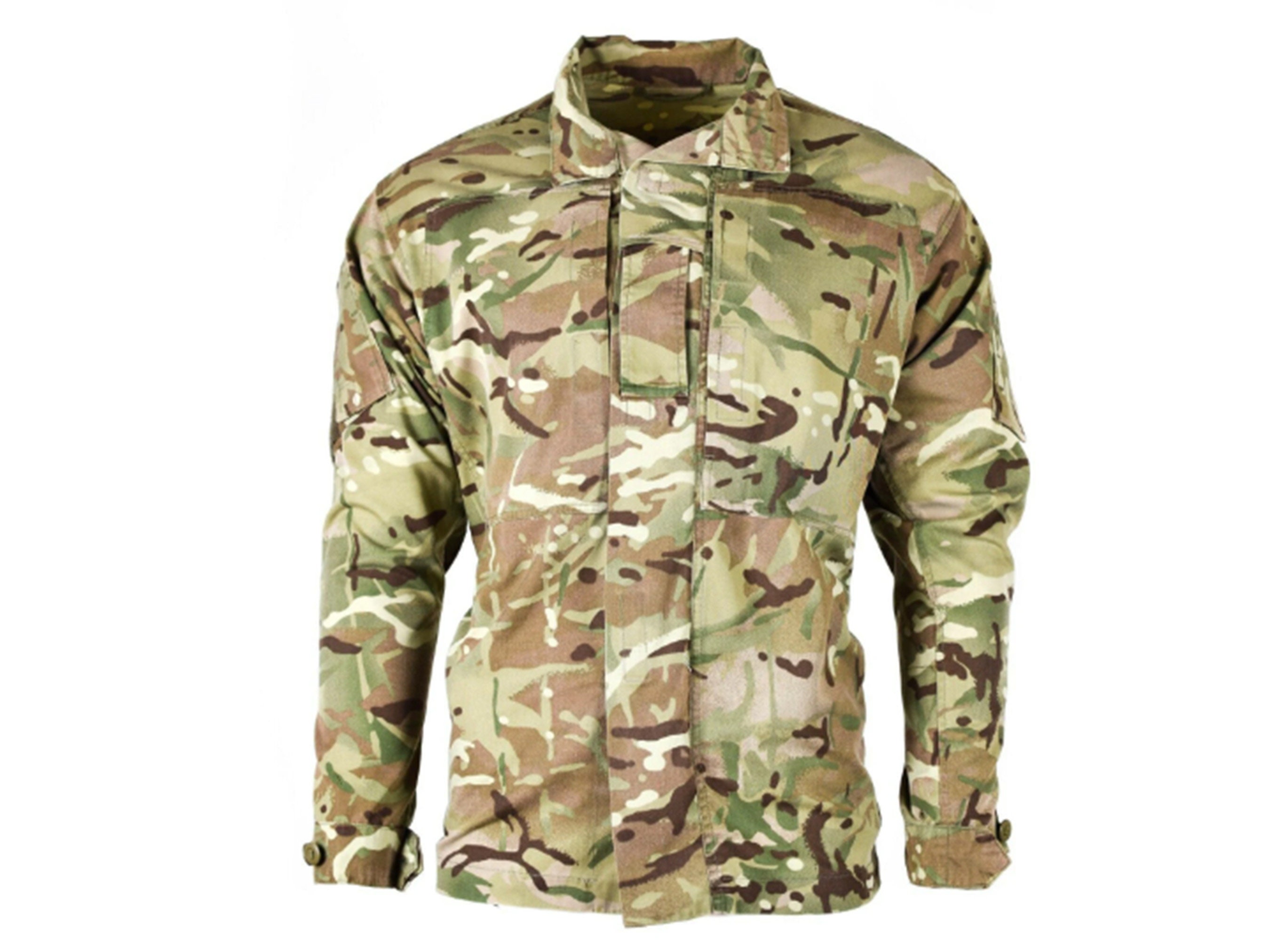 Veste Militaire Britannique DPM 95 Légère - Surplus Authentique, Camouflage, Couche Intermédiaire