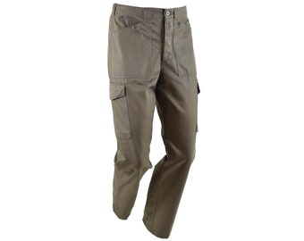 Original Austrian army pants BDU combat field troops trousers OD type 75 NEW