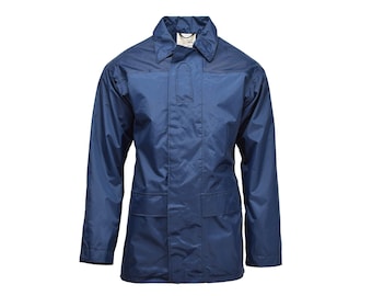 Original British RAF jacket waterproof foul weather parka pilot raincoat blue